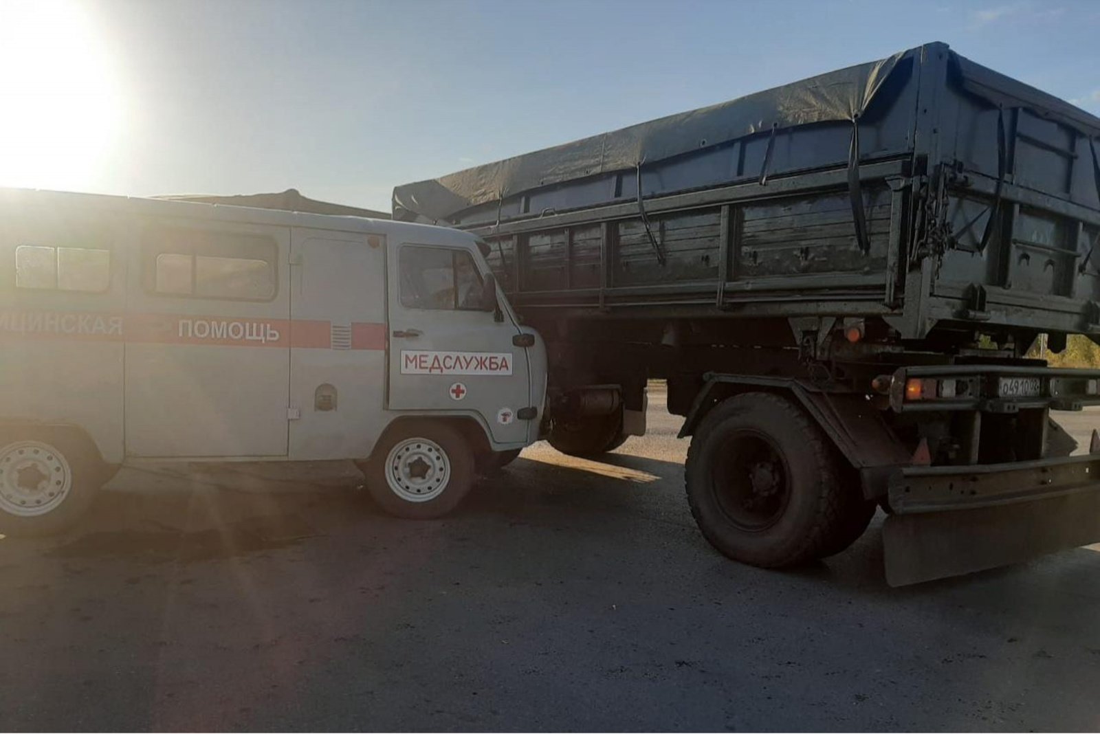 В Башкирии «скорая помощь» столкнулась с грузовиком