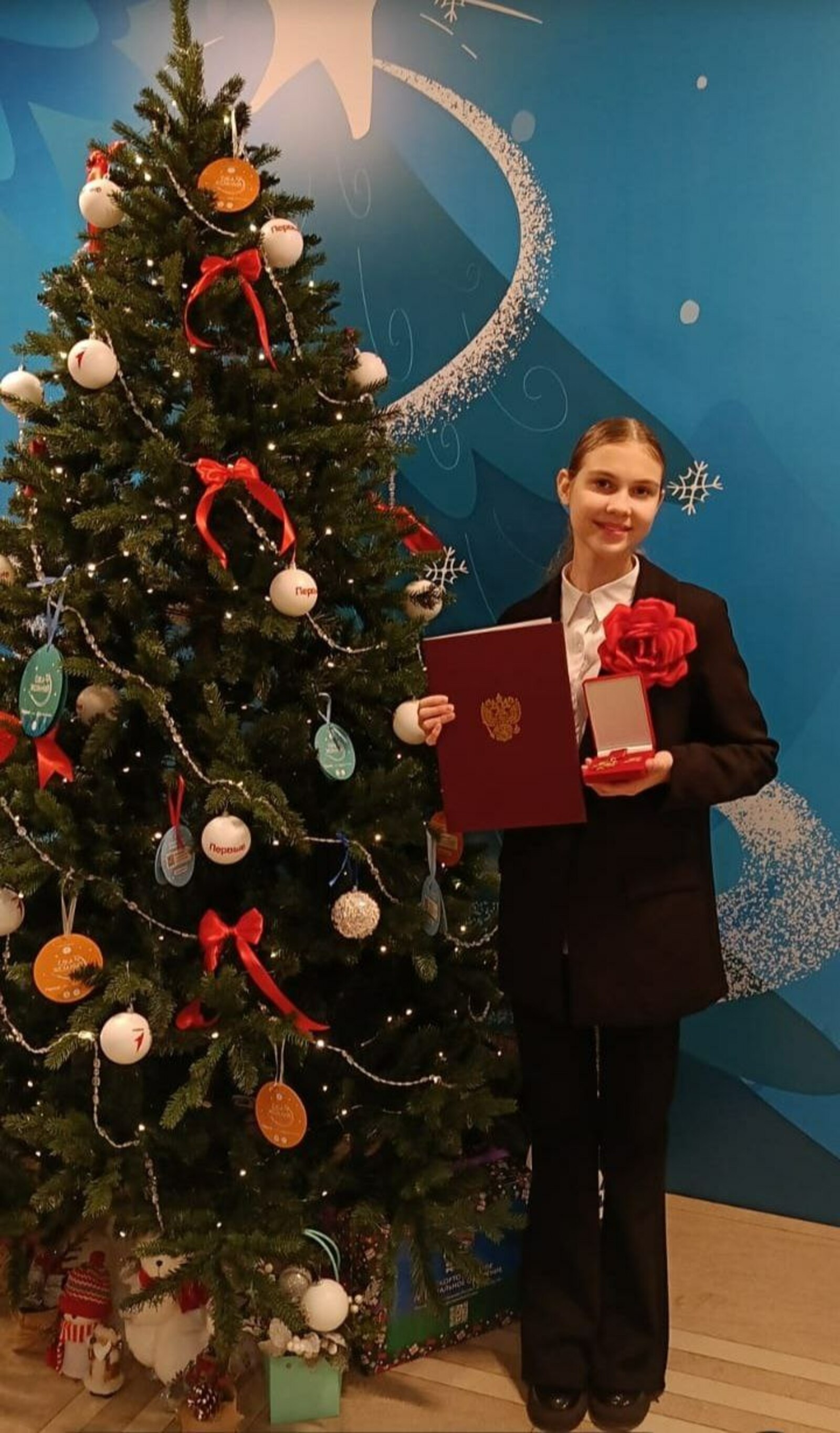 Школьница из Благовещенска награждена орденом «Гордость России»