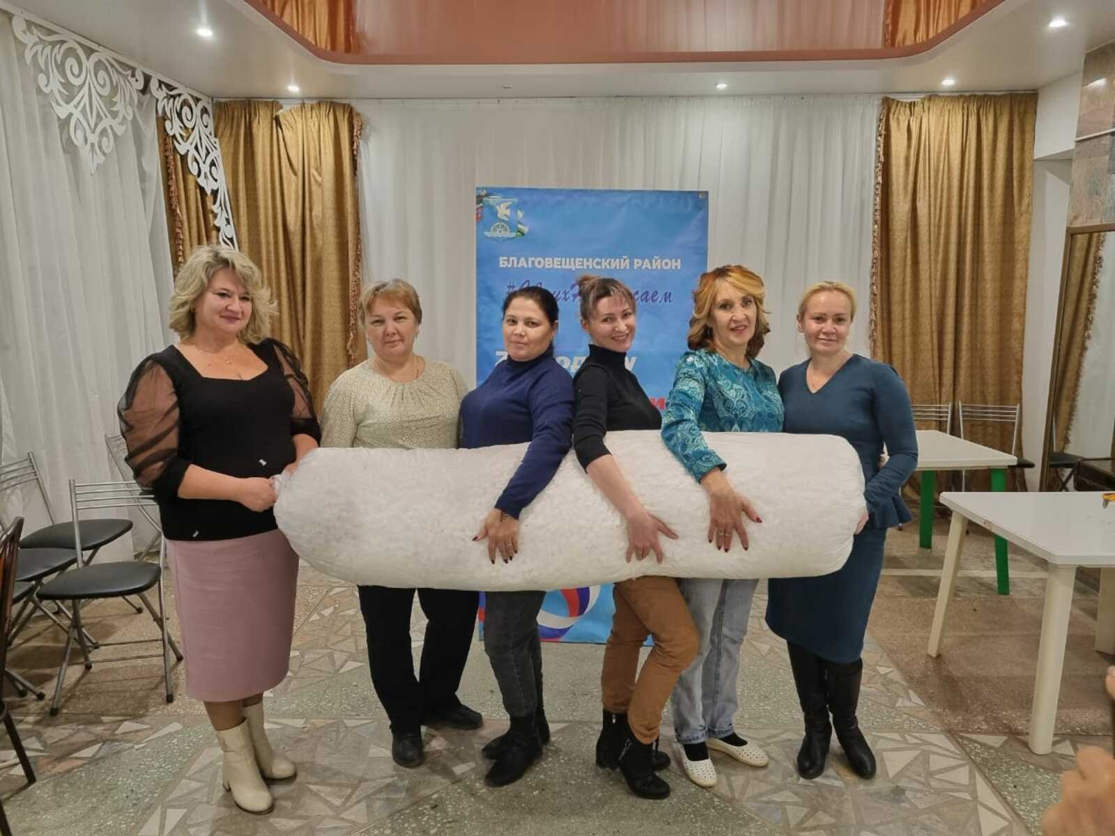 В Благовещенске работает «мастерская добра» для участников спецоперации