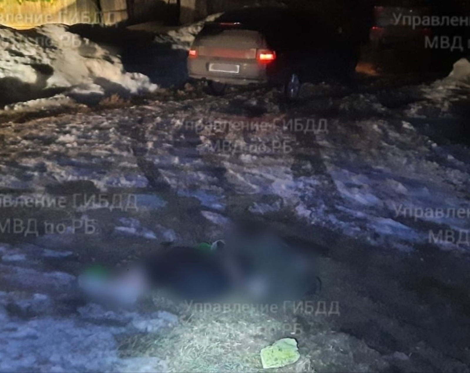 В Башкирии ночью водитель насмерть задавил свою пассажирку