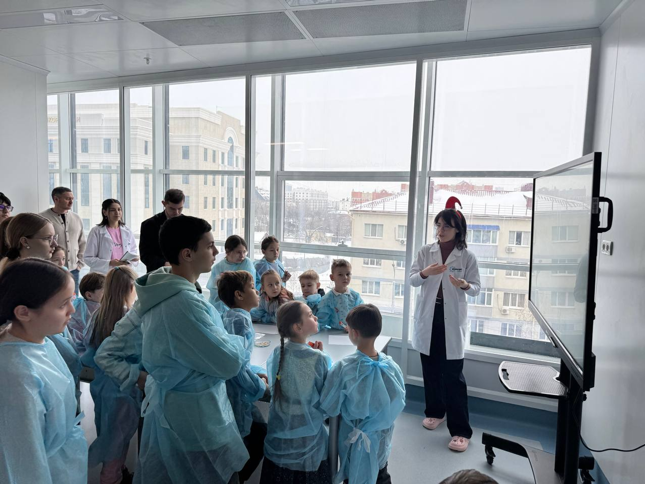 В День российской науки школьникам показали прорывные разработки  кампуса