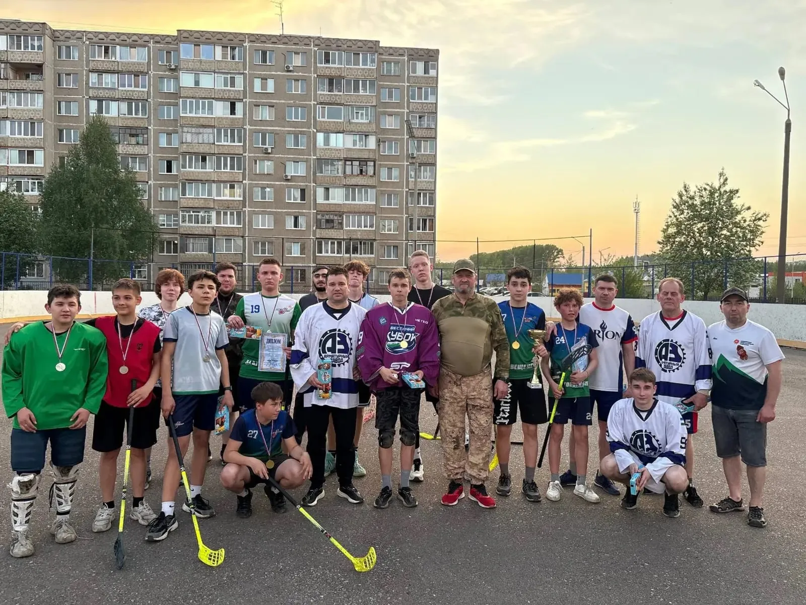 Флорбольный турнир в честь Дня Победы прошел в Благовещенске