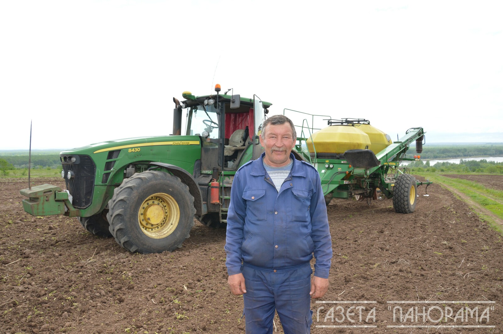 Айрат Фиратович с удовольствием согласился помощь хозяйству.