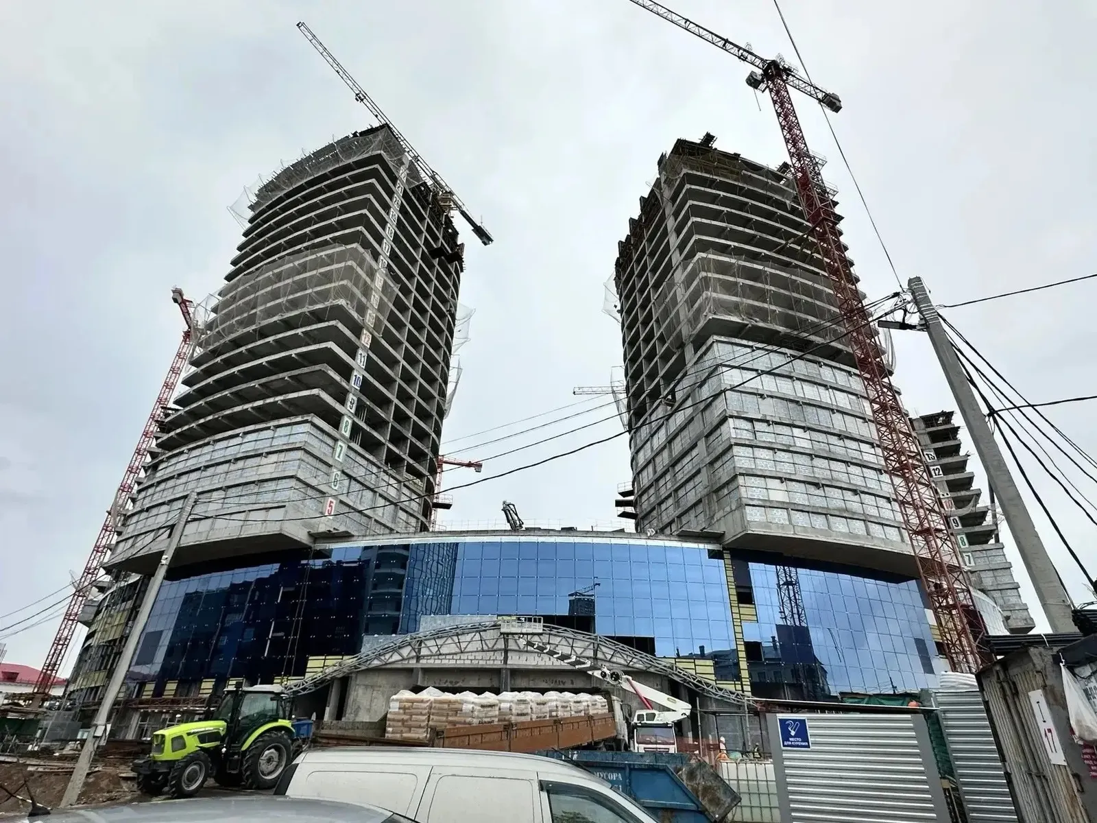 Продолжается строительство студенческого кампуса ЕНОЦ мирового уровня