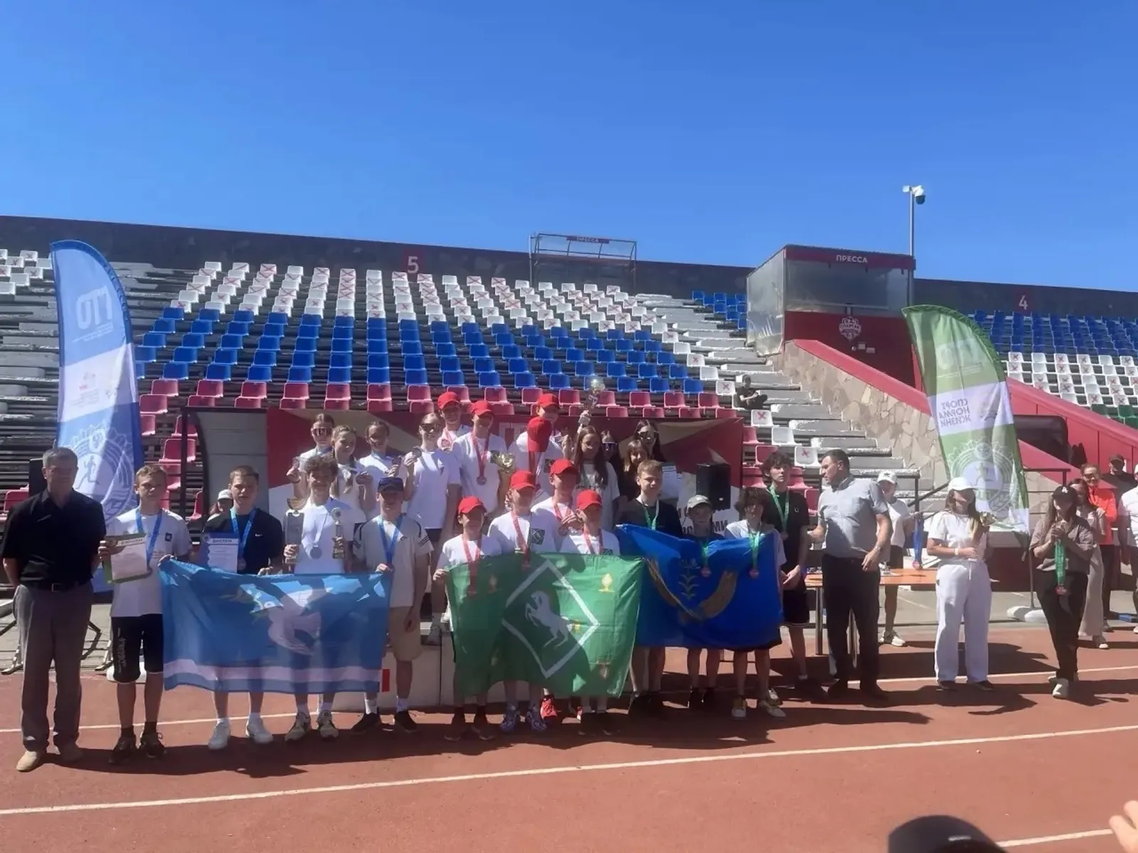 Команда из Благовещенска вернулась с  наградами  с фестиваля ГТО