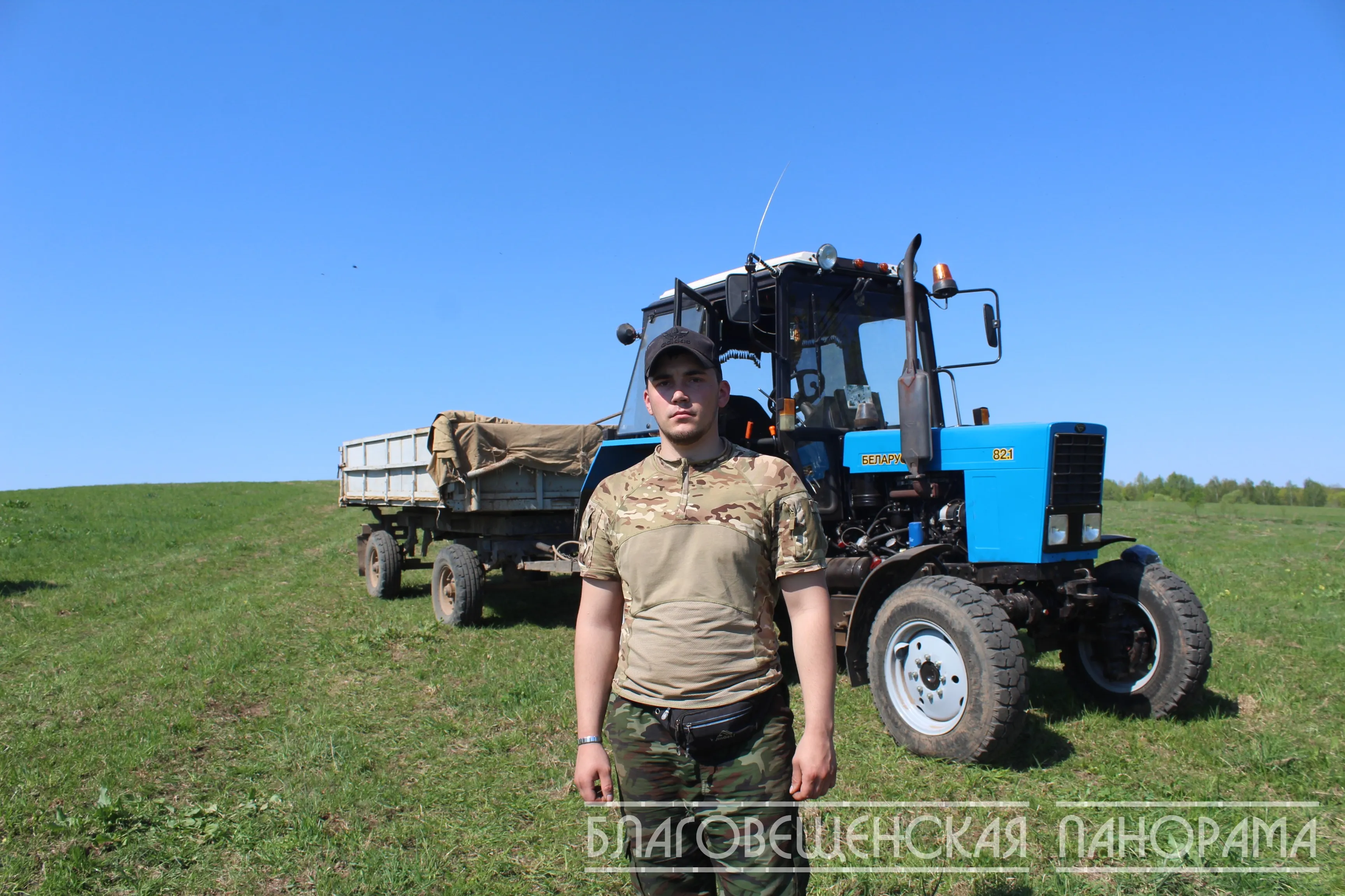 На полях «Нивы» Благовещенского района куется будущий урожай