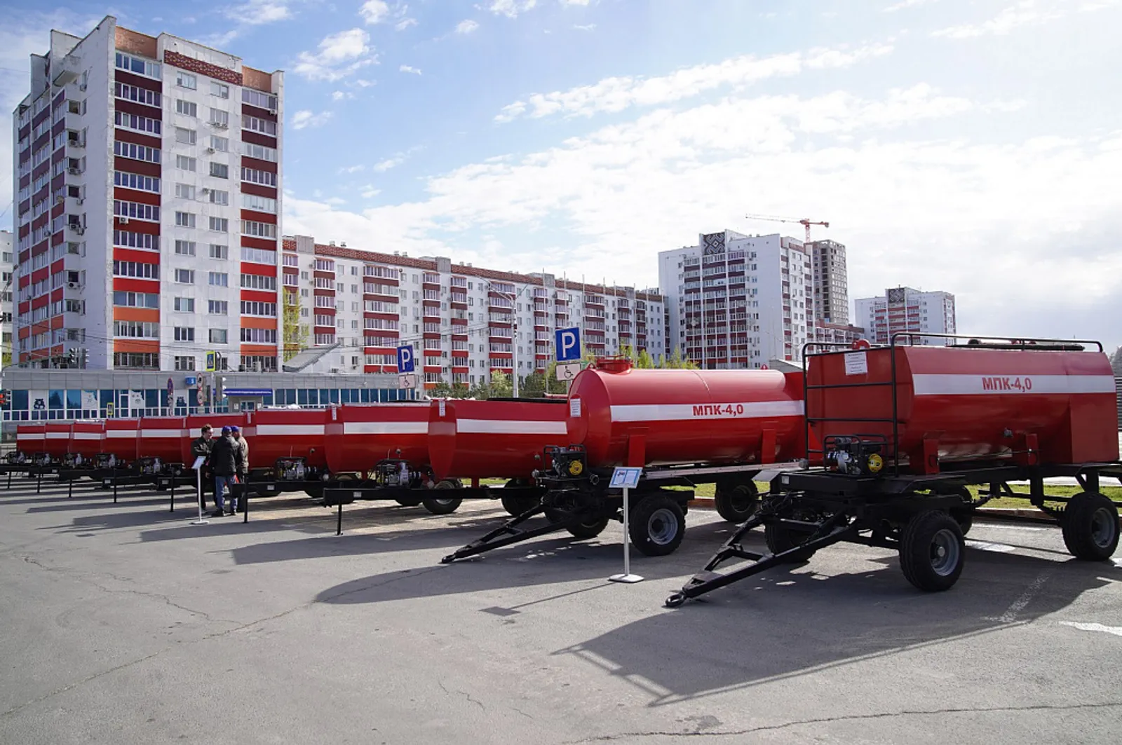 Пожарные Башкортостана получили новую технику