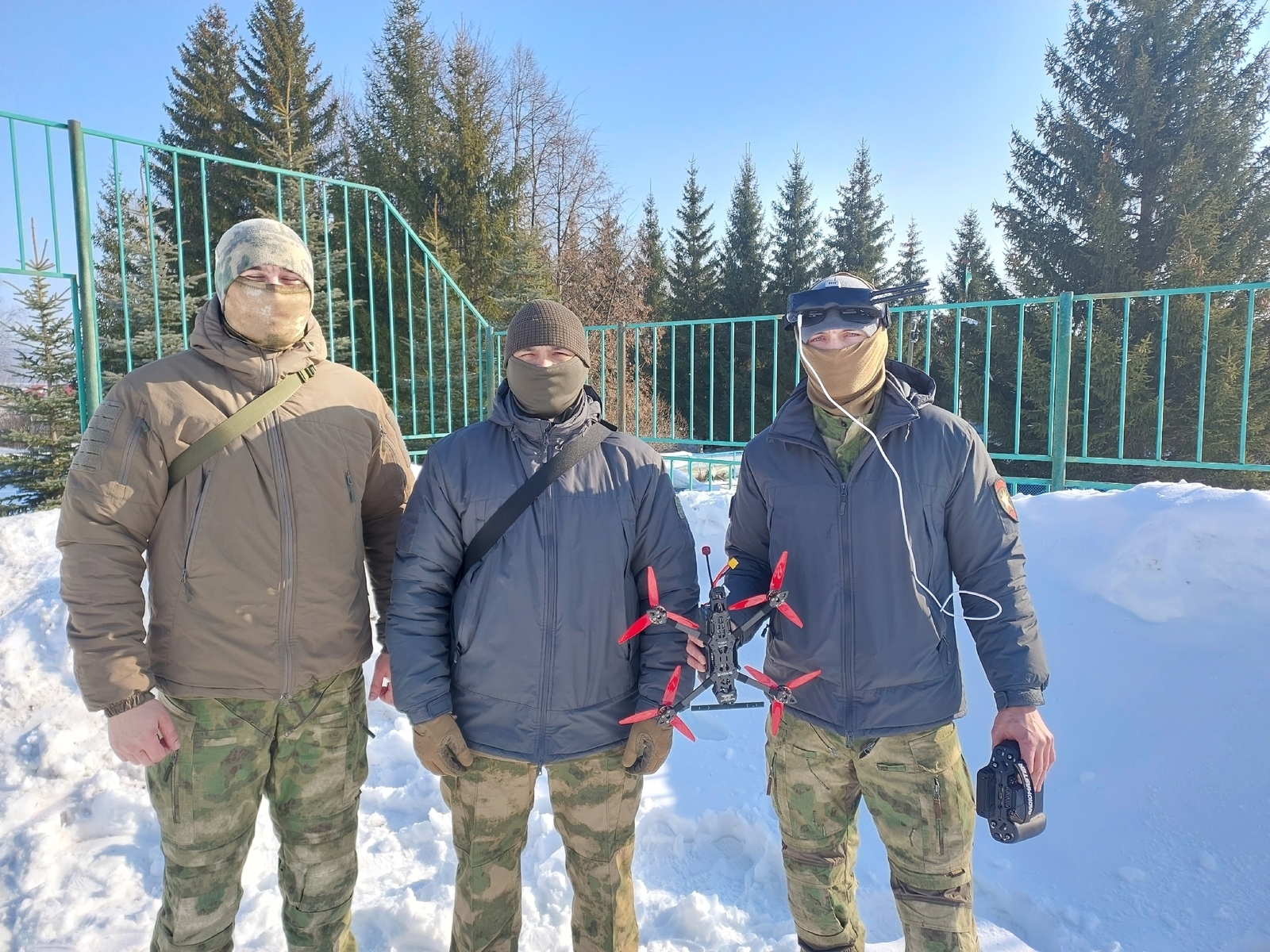 Военнослужащие из Башкирии работают с ударными и разведывательными БПЛА