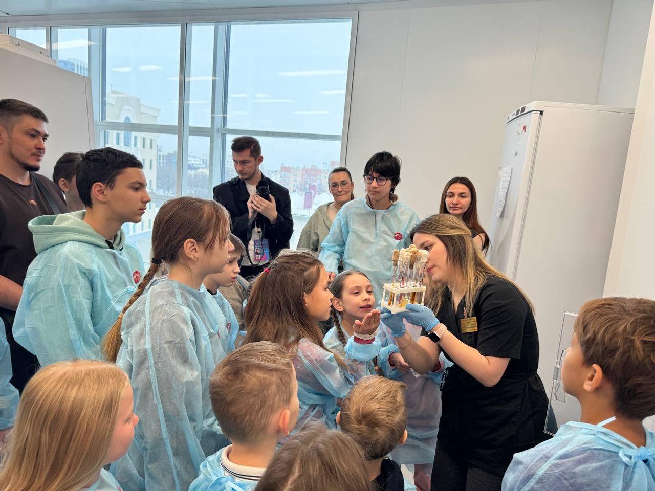 В День российской науки школьникам показали прорывные разработки  кампуса