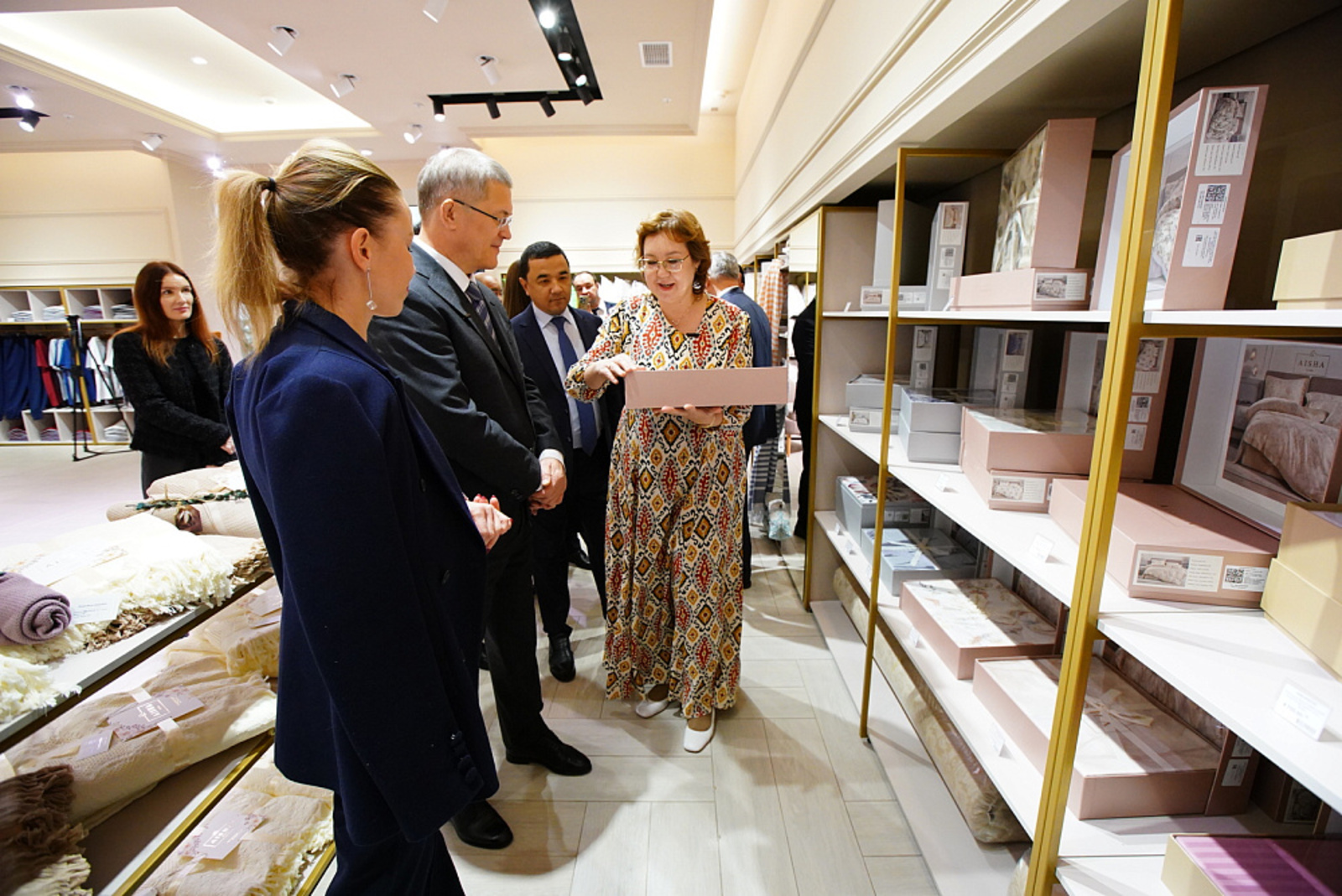 В Уфе открыли магазин продукции узбекистанской компании Aisha Home T