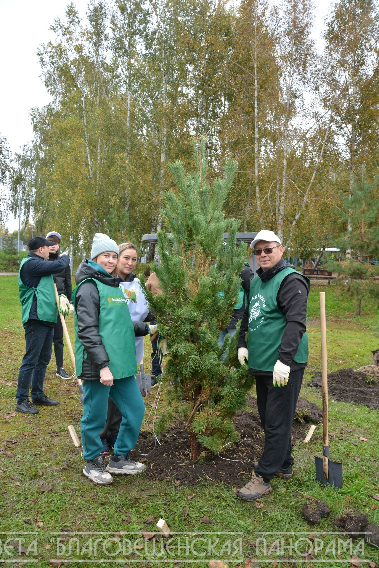 В Благовещенске состоялась масштабная экологическая акция «Зеленая Башкирия»