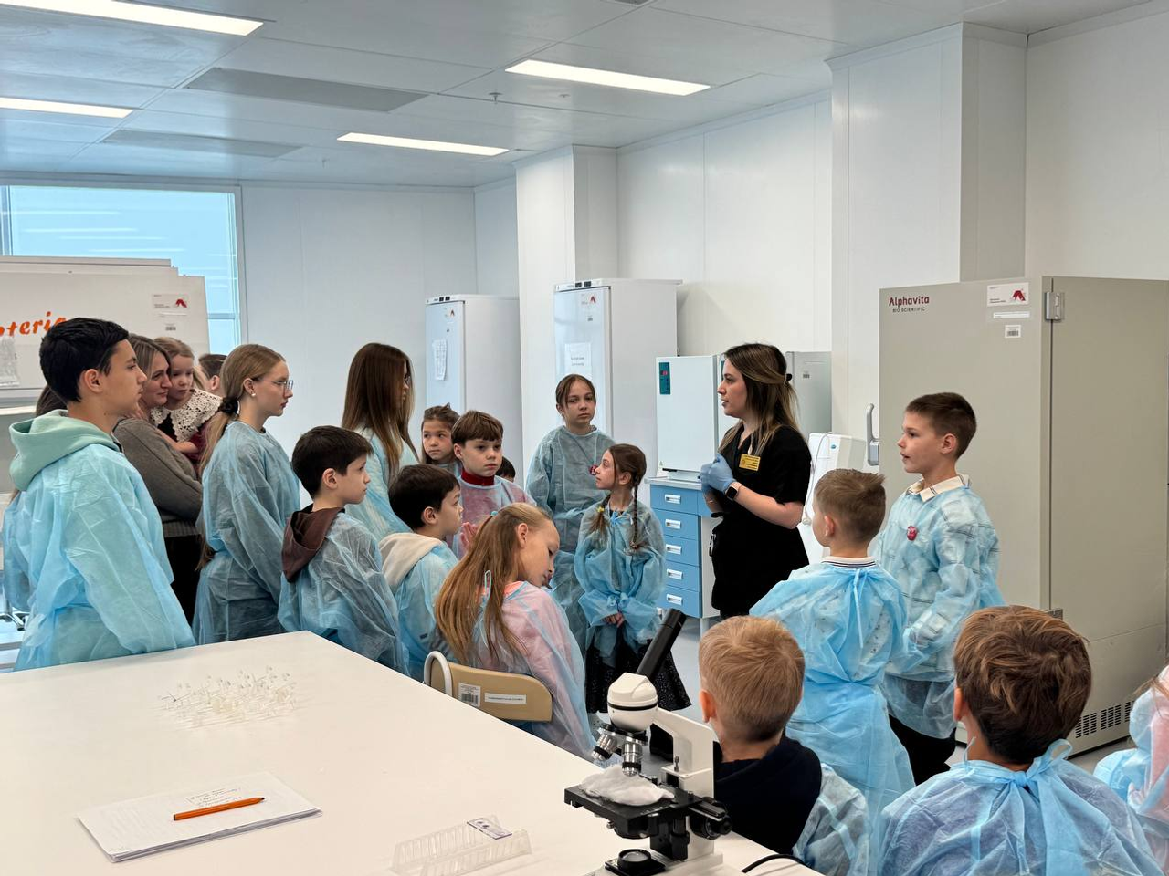 В День российской науки школьникам показали прорывные разработки  кампуса