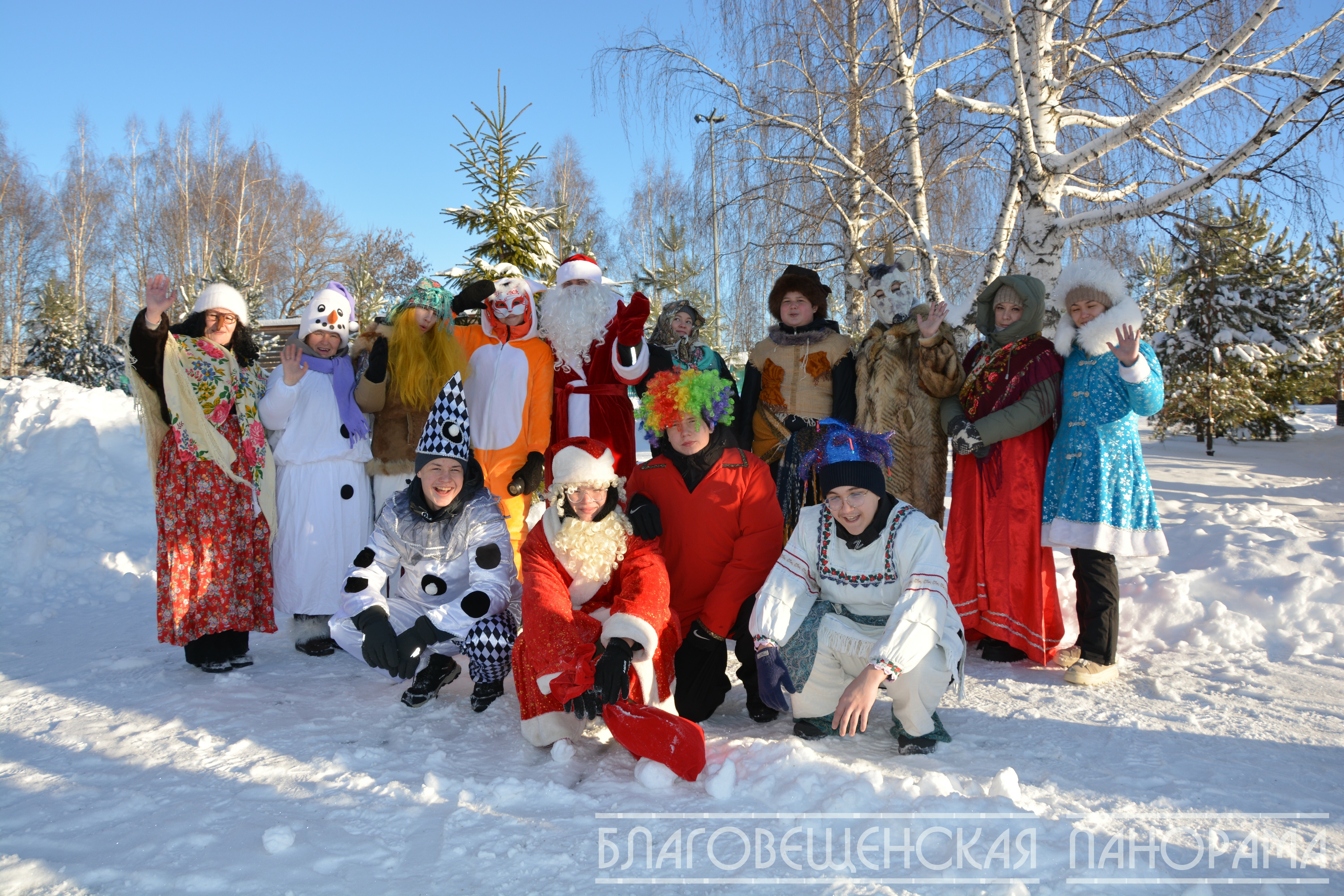 В Благовещенске прошла Новогодняя ярмарка
