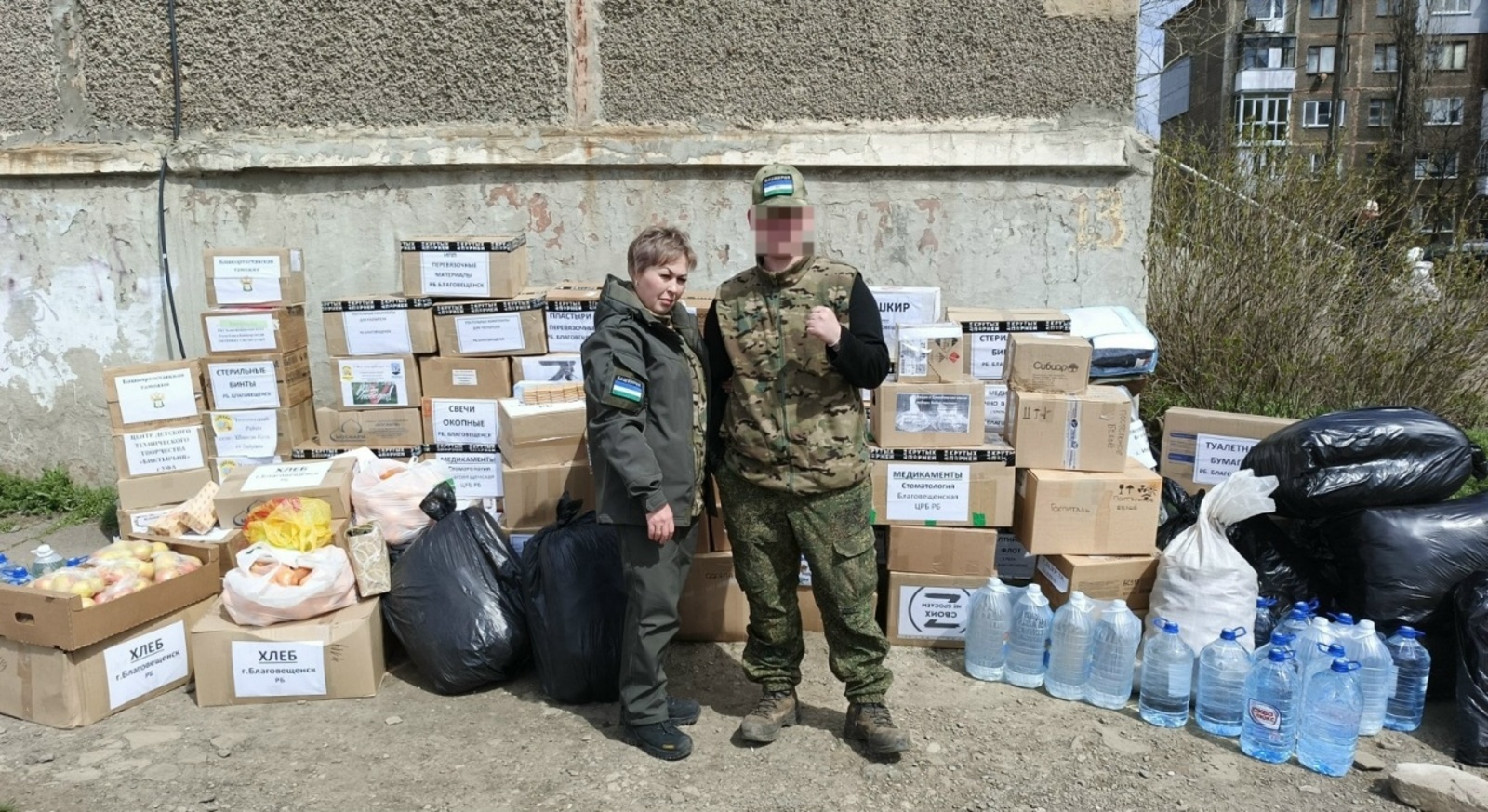 Марина Чащина из Благовещенска снова собирается на передовую, чтобы обнять сына