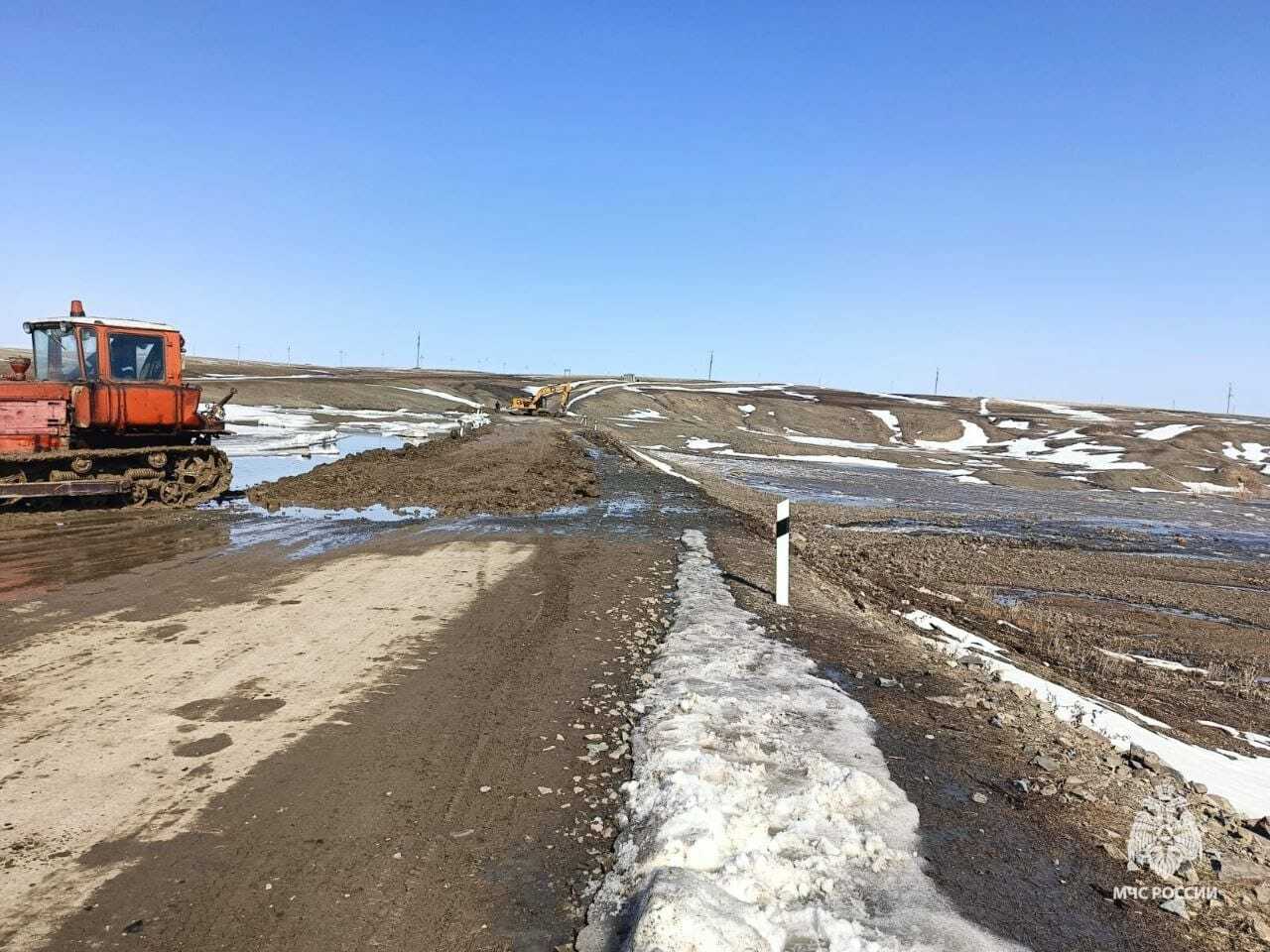 268 сообщений от жителей Башкирии поступило за сутки о подтоплении талыми водами