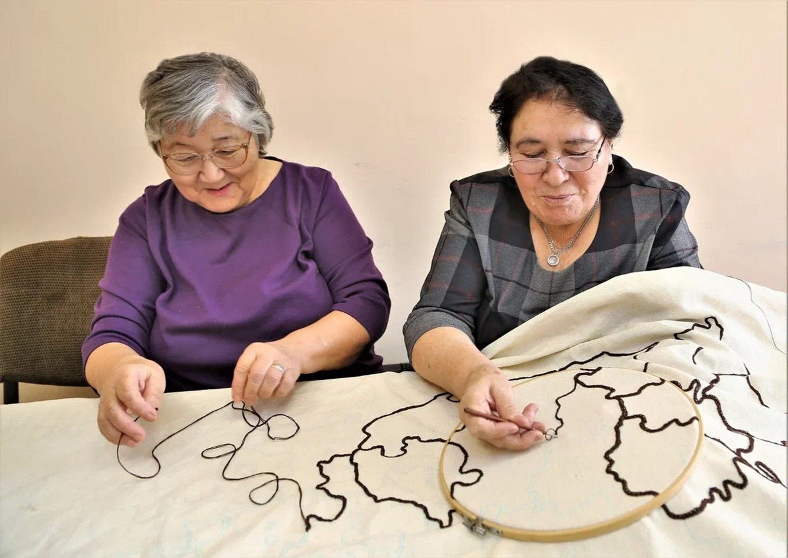 В республике продолжается работа по созданию "Вышитой карты Башкортостана"