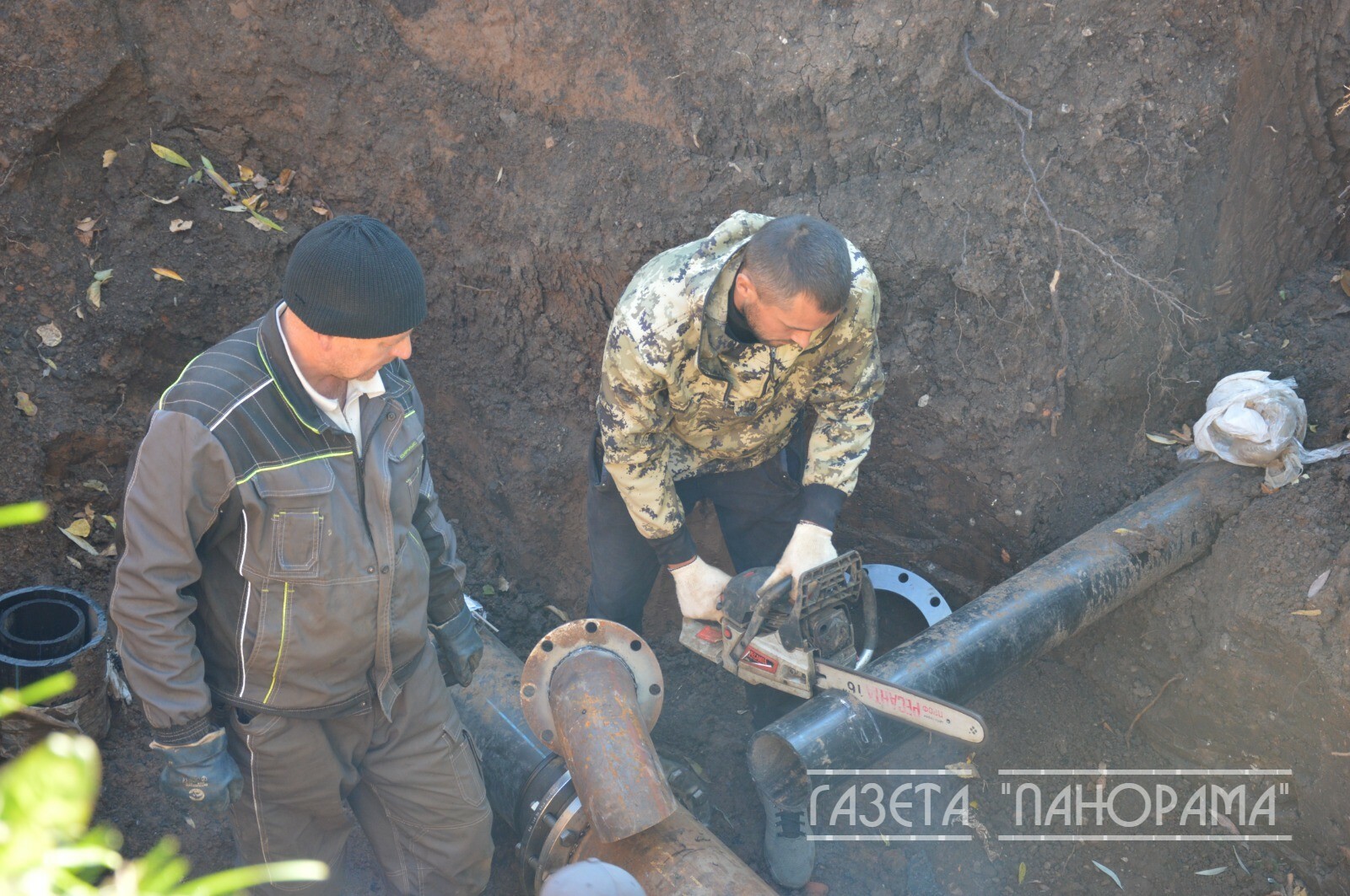 Водоканал обновляет магистраль и сети