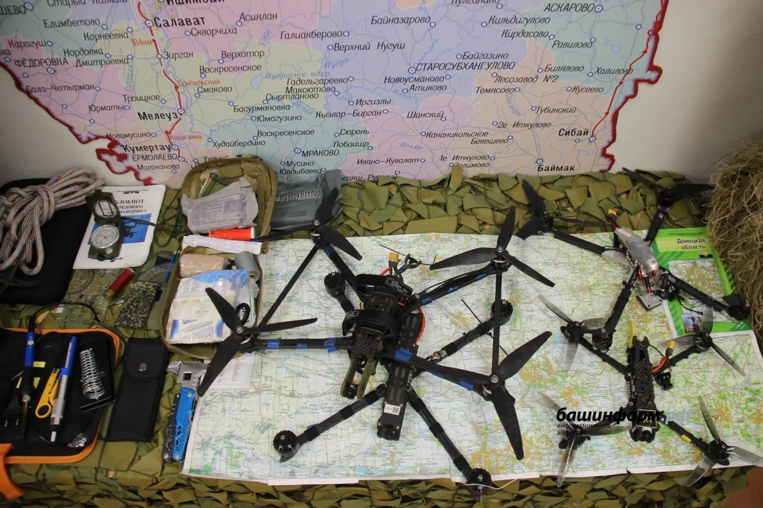 Молодёжь Башкирии активно записывается в войска беспилотных систем