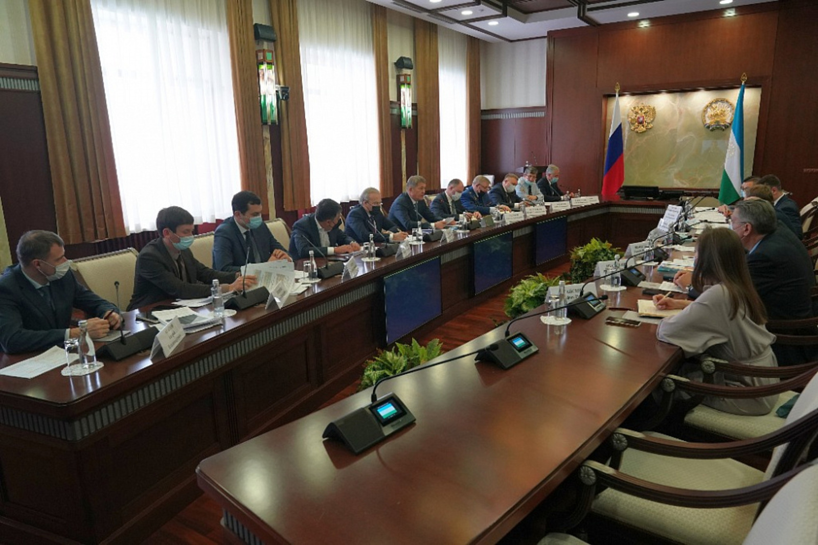 Радий Хабиров обсудил вопросы взаимодействия с федеральным Фондом развития территорий