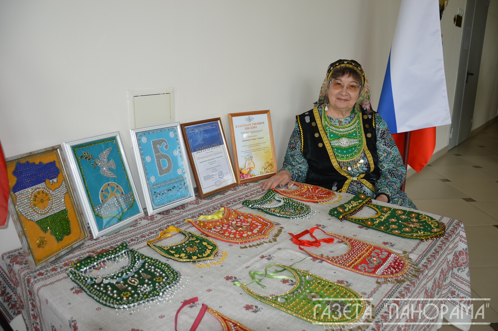 Благовещенский библиотекарь возрождает башкирские нагрудники