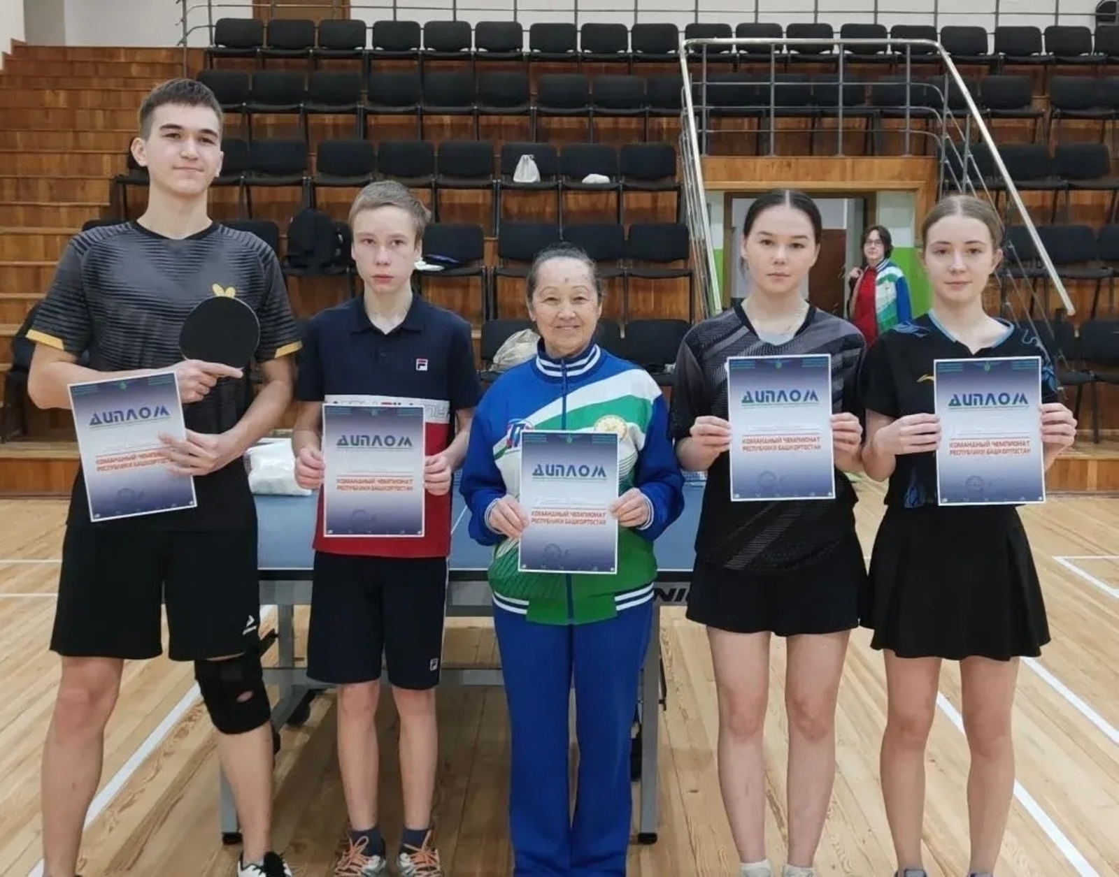 Серебро в настольном теннисе