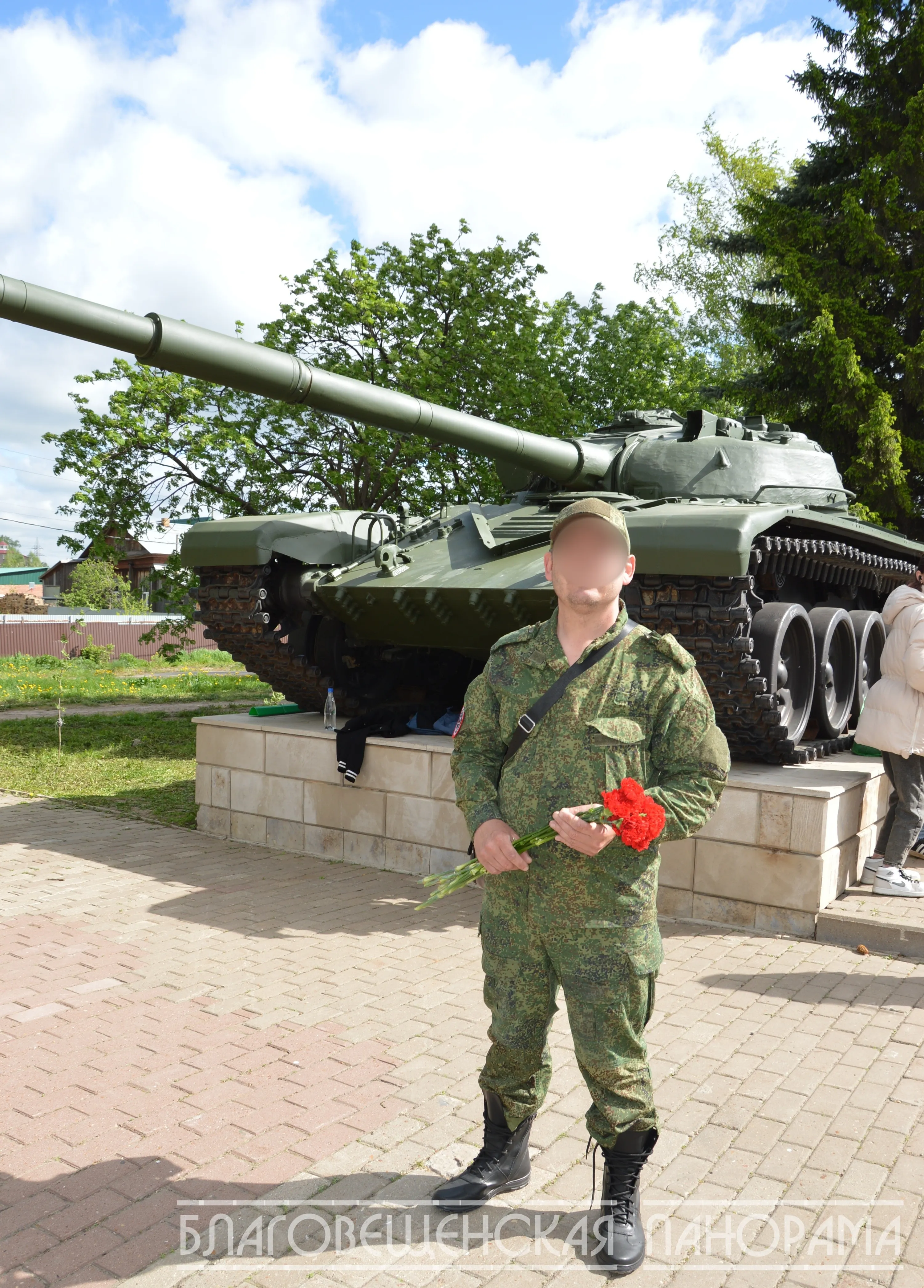 День Победы в Благовещенске
