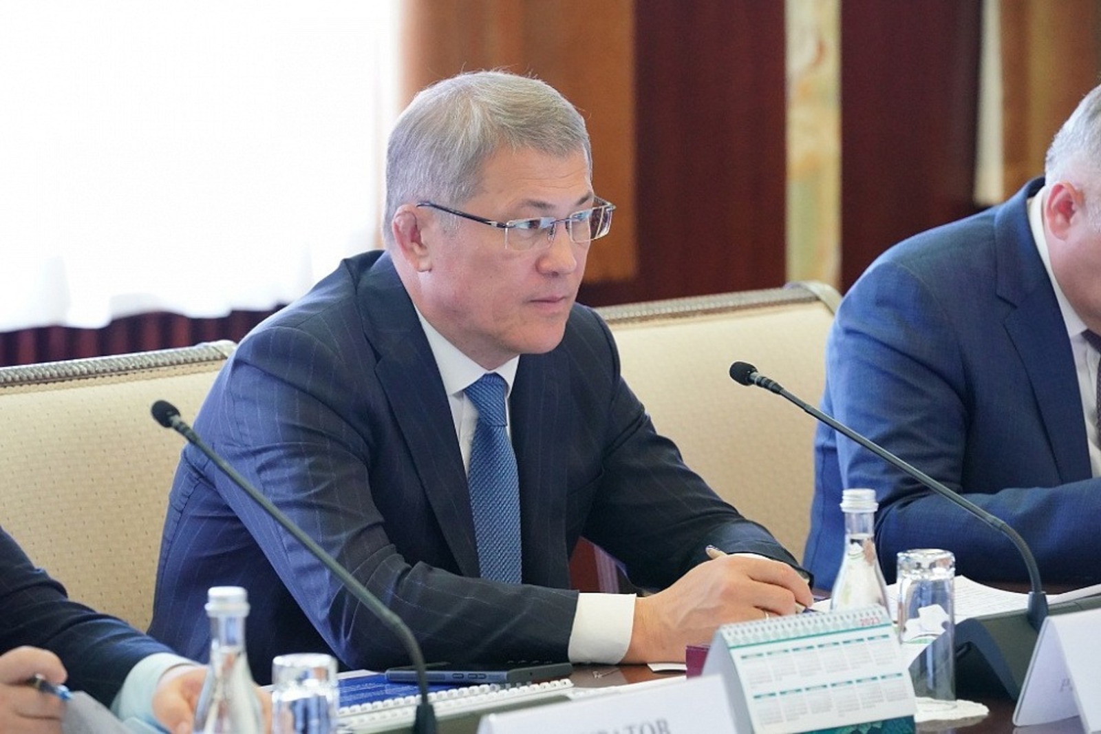 Обсудили рабочие планы на будущее взаимодействие Башкирии и «Газпрома»