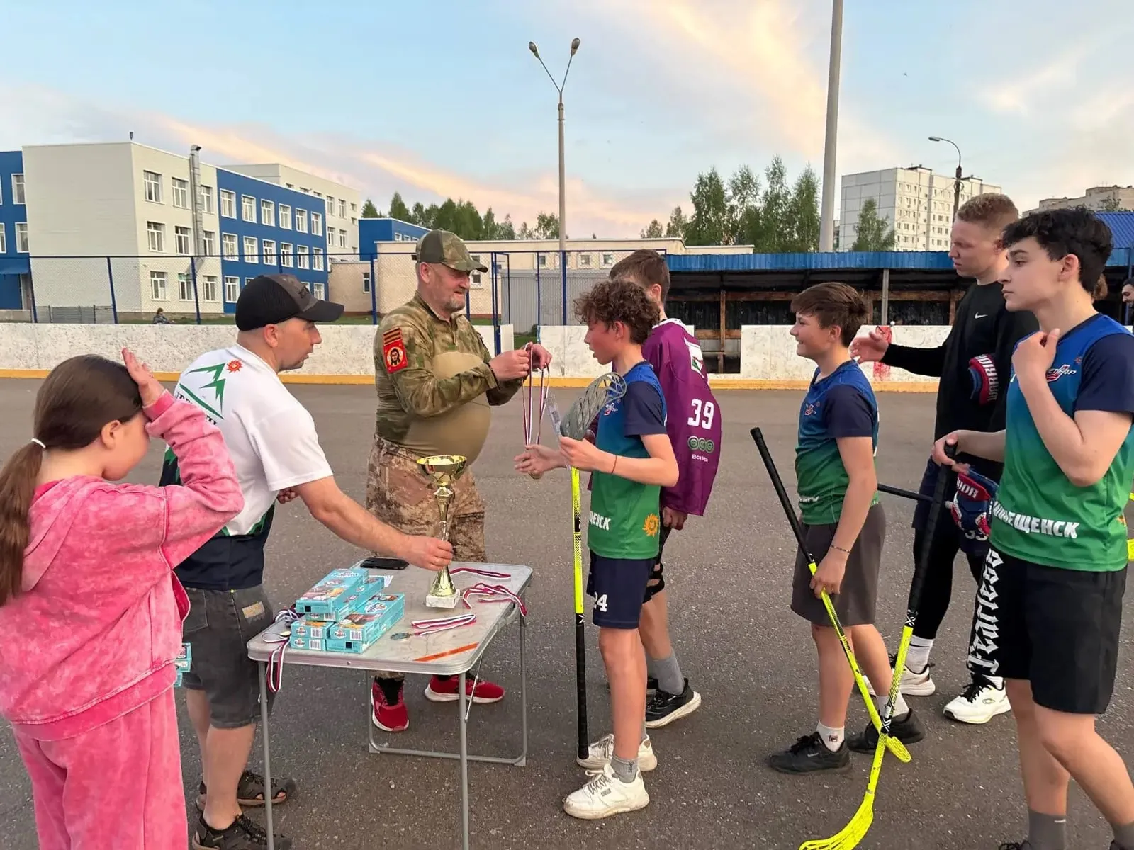 Флорбольный турнир в честь Дня Победы прошел в Благовещенске