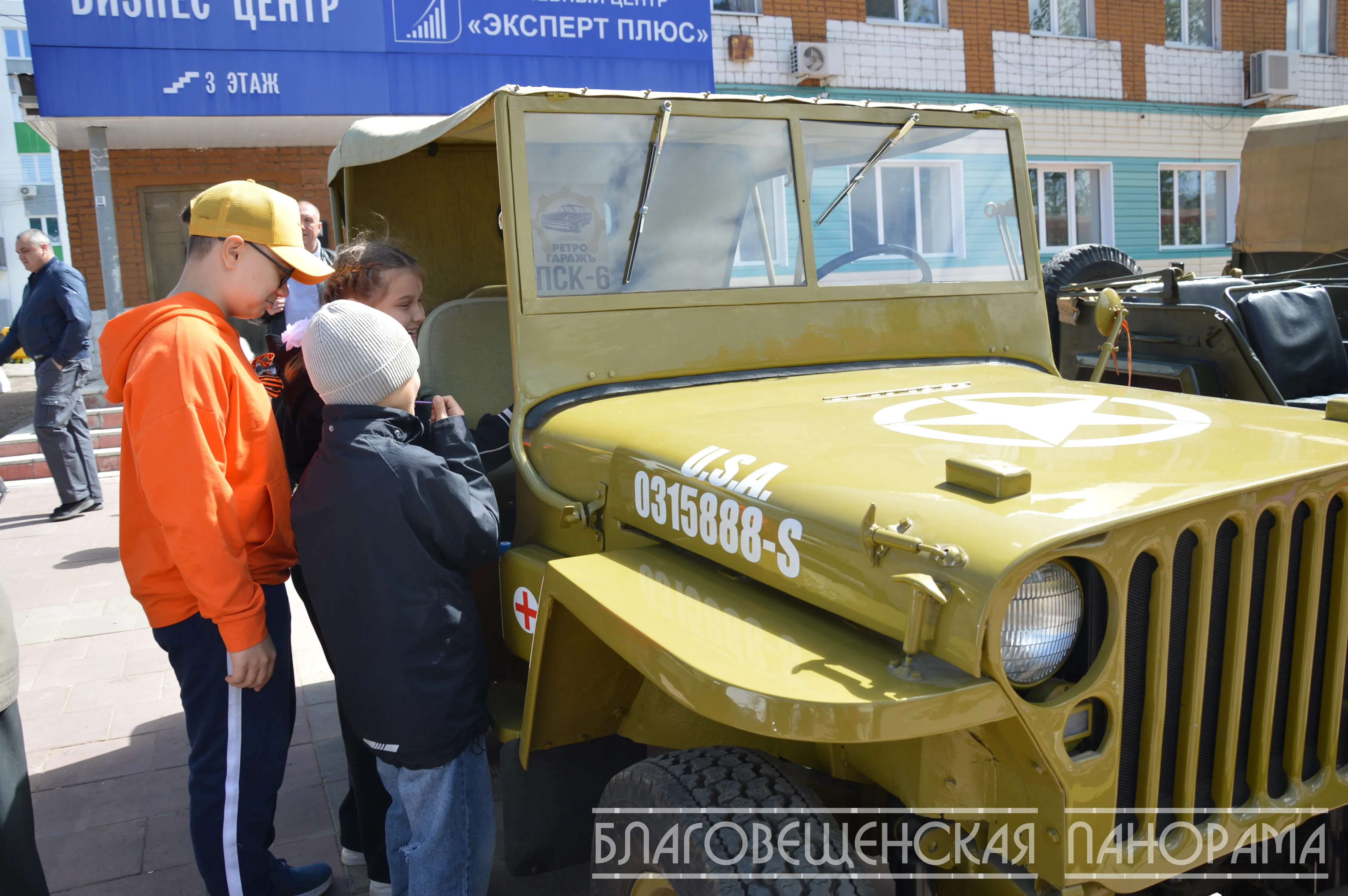 День Победы в Благовещенске