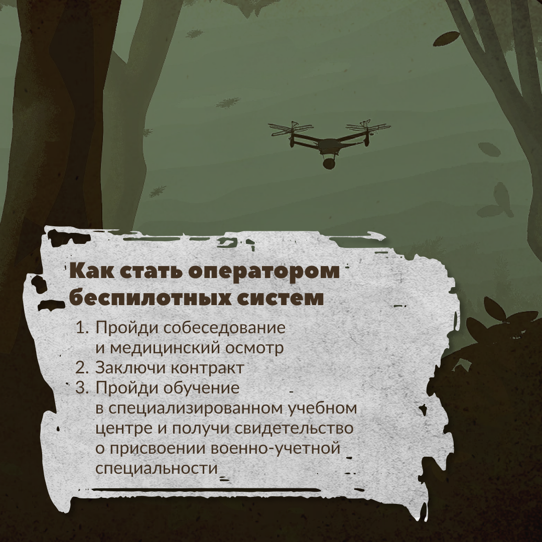 Пять причин вступить в войска беспилотных войск