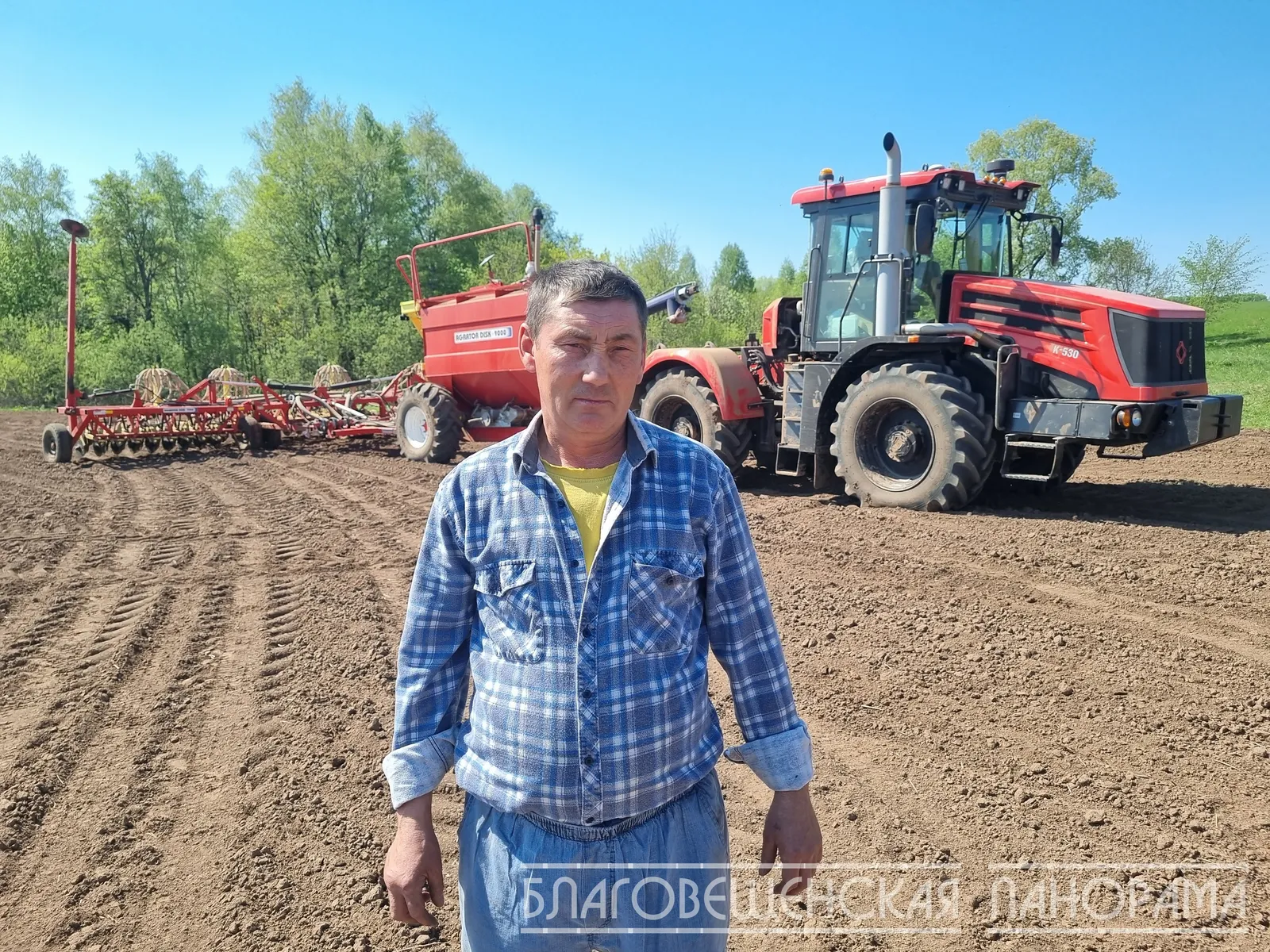 На полях «Нивы» Благовещенского района куется будущий урожай