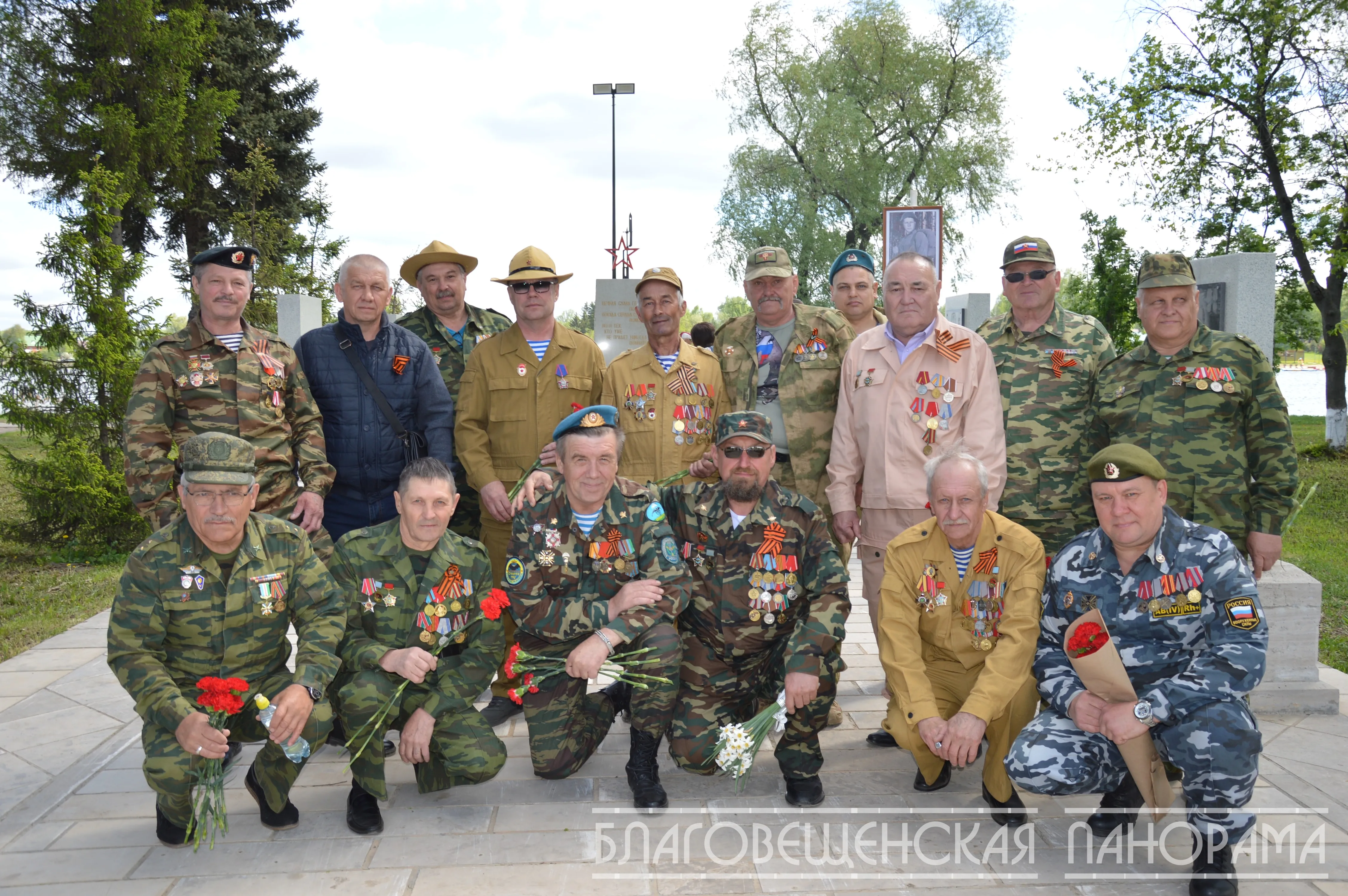 День Победы в Благовещенске