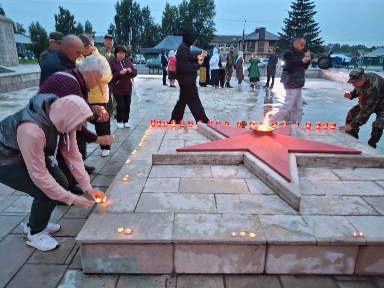 В Благовещенске прошла акция "Твоя вахта памяти"