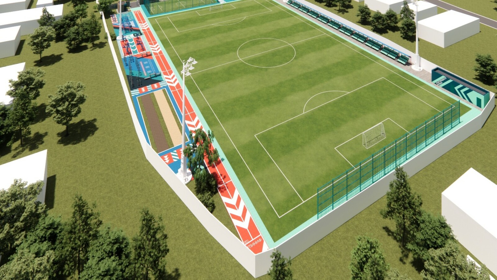 В Благовещенске будет полностью обновлен стадион в парке Машиностроителей
