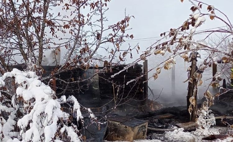 В Башкирии при пожаре в бане погиб 82-летний мужчина